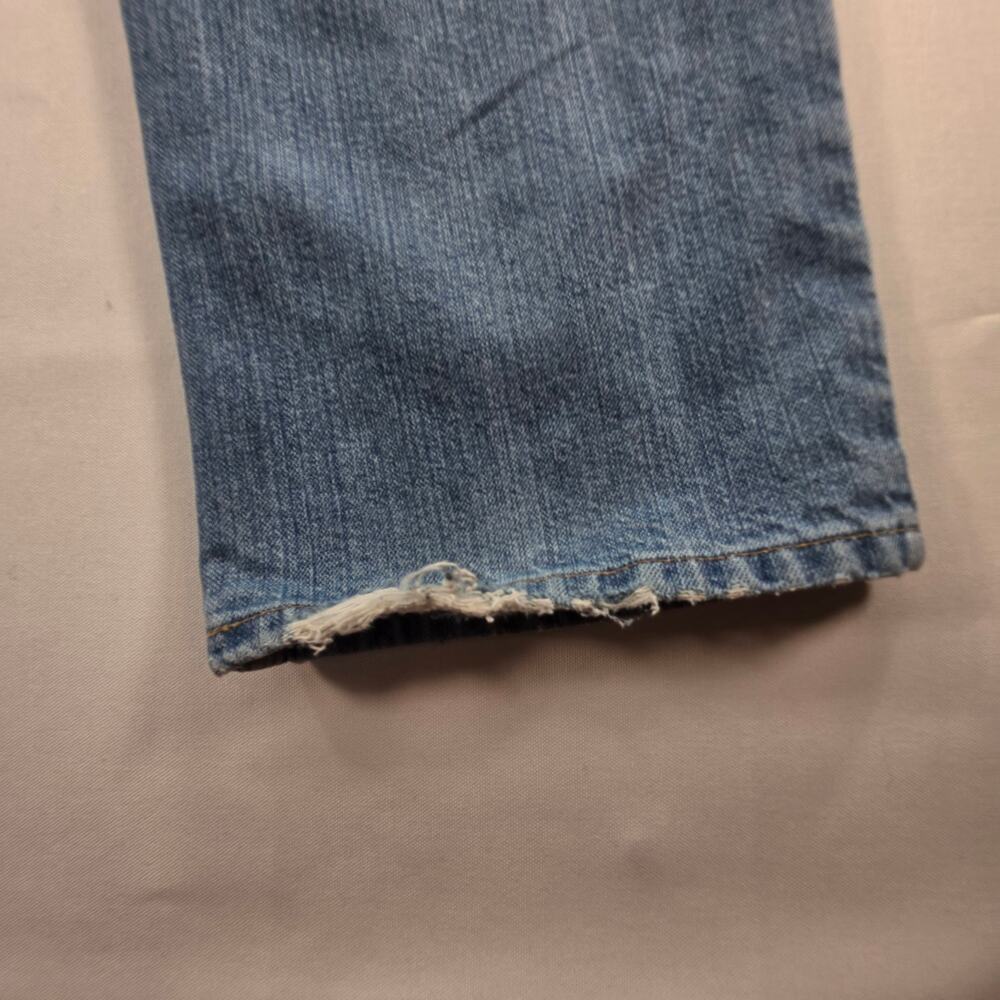 Carhartt Relaxed Fit Jeans Mens 38x30 Light Wash Distressed Workwear Denim Pants - Picture 11 of 14